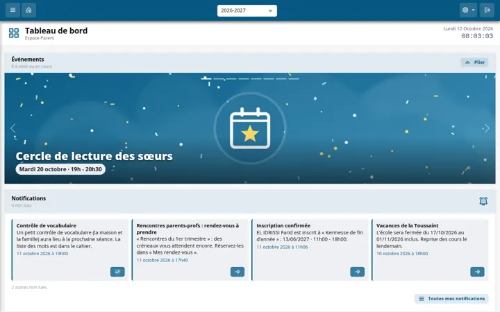 Espace parent